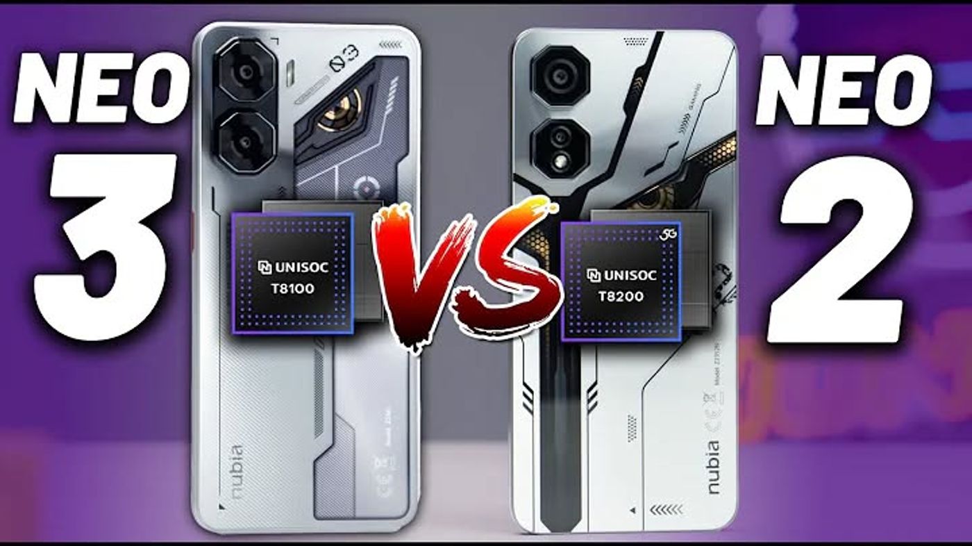 So Sánh Nubia Neo 3 và Nubia Neo 2 5G - 4 Triệu 