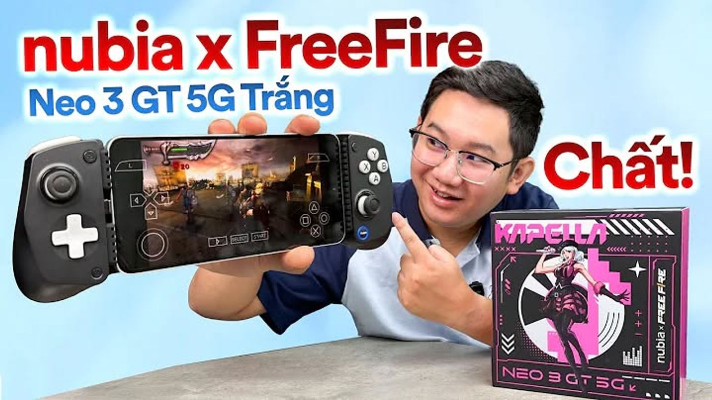 Bản đặc biệt đi KÈM TAY CẦM chưa đến 7 triệu: nubia x FreeFire - nubia Neo 3 GT 5G, via YouTube Video Feed https://timkiem.click/watch.php?hl=VN&v=GVFA0DQ4f9U