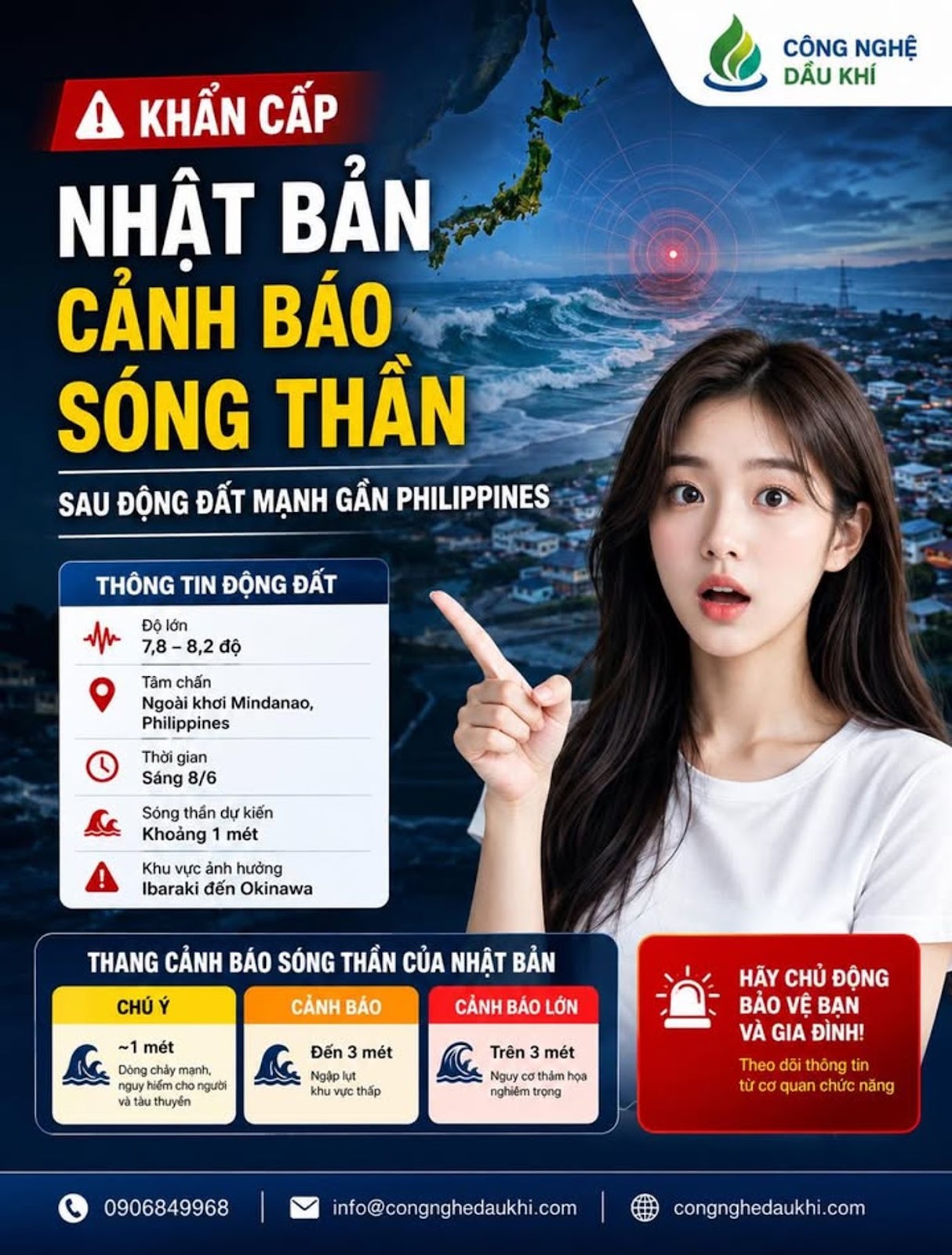 Nhật Bản Phát Cảnh Báo Sóng Thần Sau Động Đất Mạnh Gần Philippines
#NhatBan #Son...