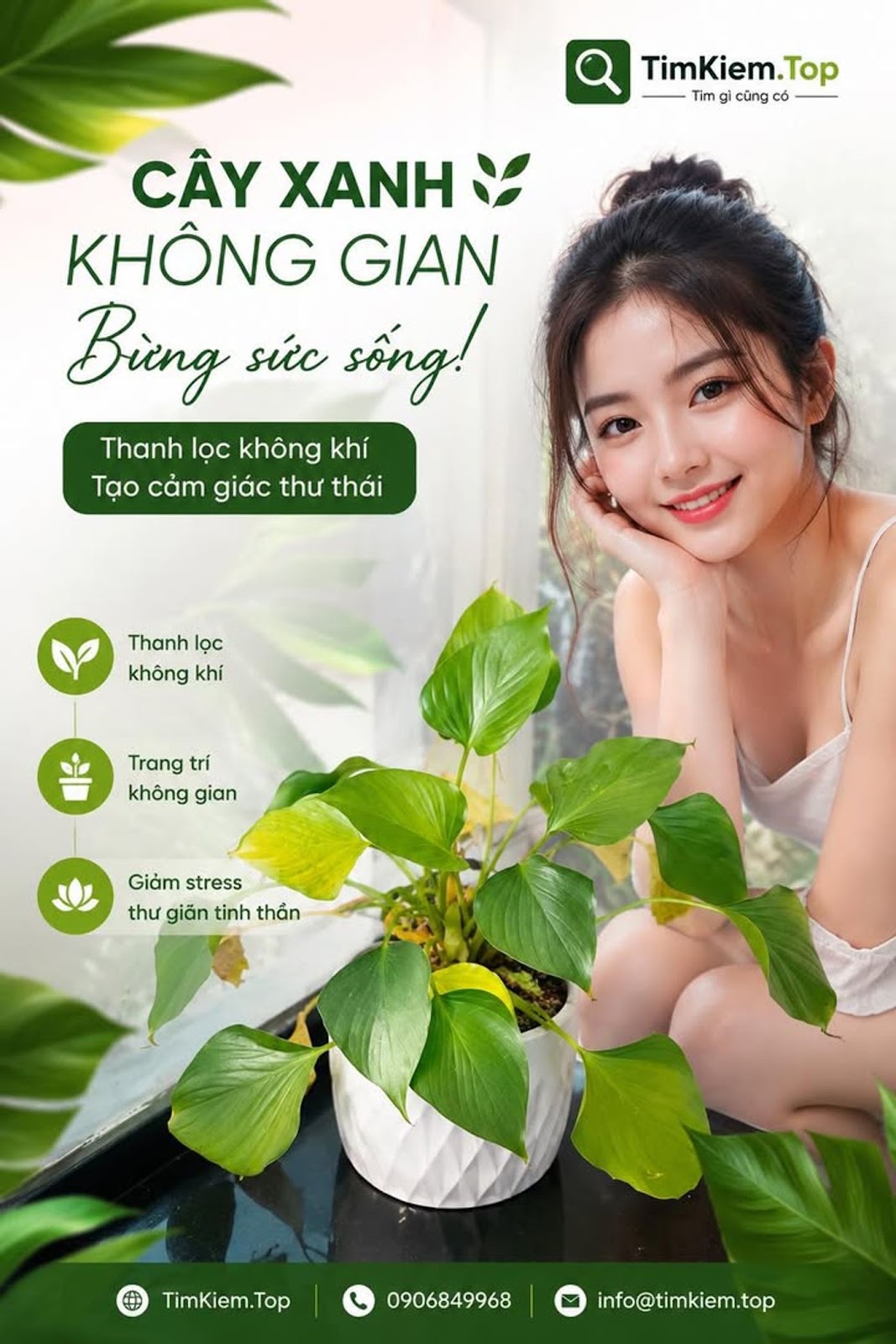 Nhìn qua ảnh thì đây giống cây Lan Ý (Peace Lily). Cây chưa đến mức nguy hiểm nhưng đang có vài dấu hiệu bị stress 🌿