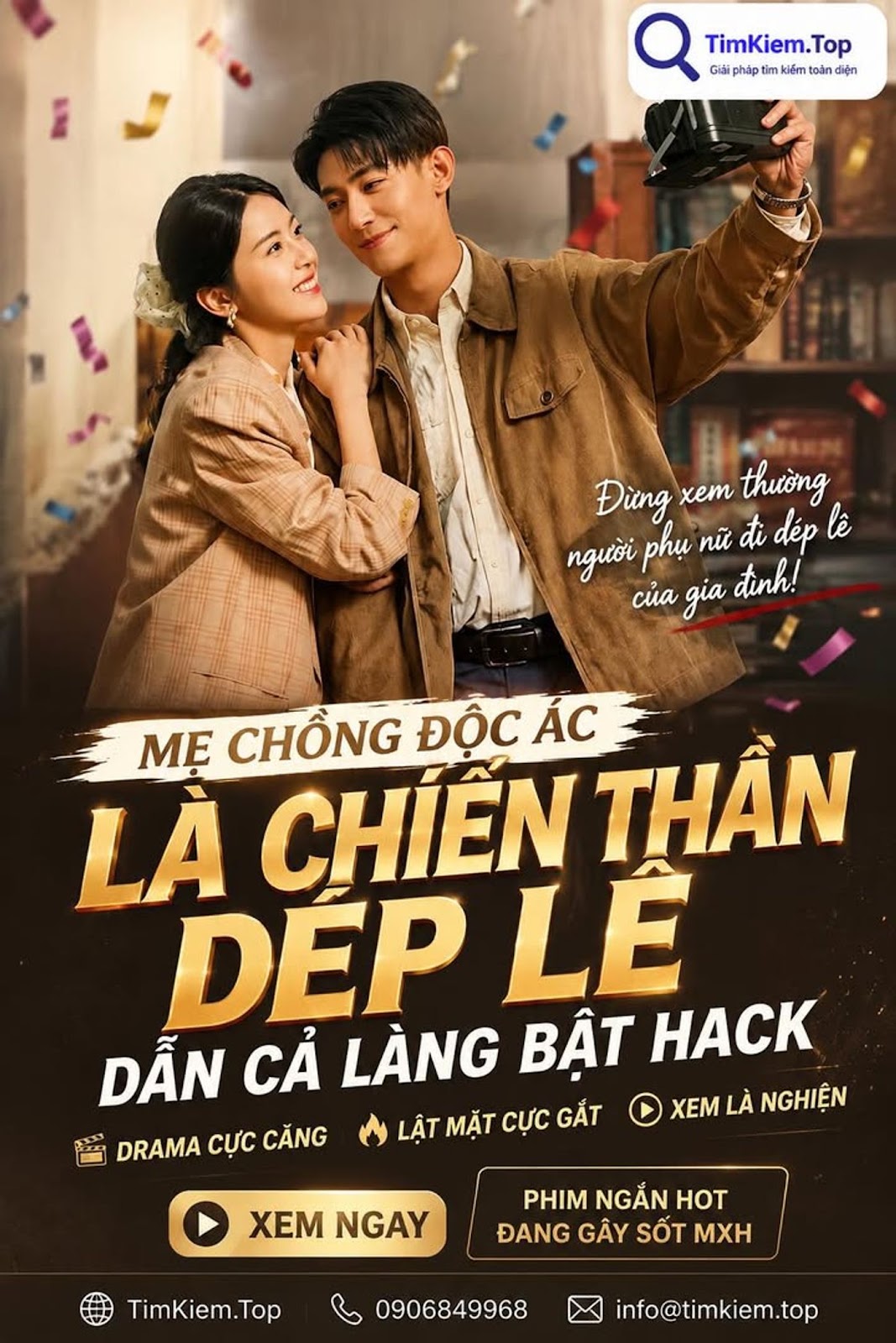 Mẹ Chồng Độc Ác Là Chiến Thần Dép Lê Dẫn Cả Làng Bật Hack bất ngờ gây sốt mạng xã hội #PhimTrungQuoc #MeChongDocAc #HackCaLang #HacTrach #LucKim #PhimHot2026 #ReviewPhim #HoiYeuPhimHan