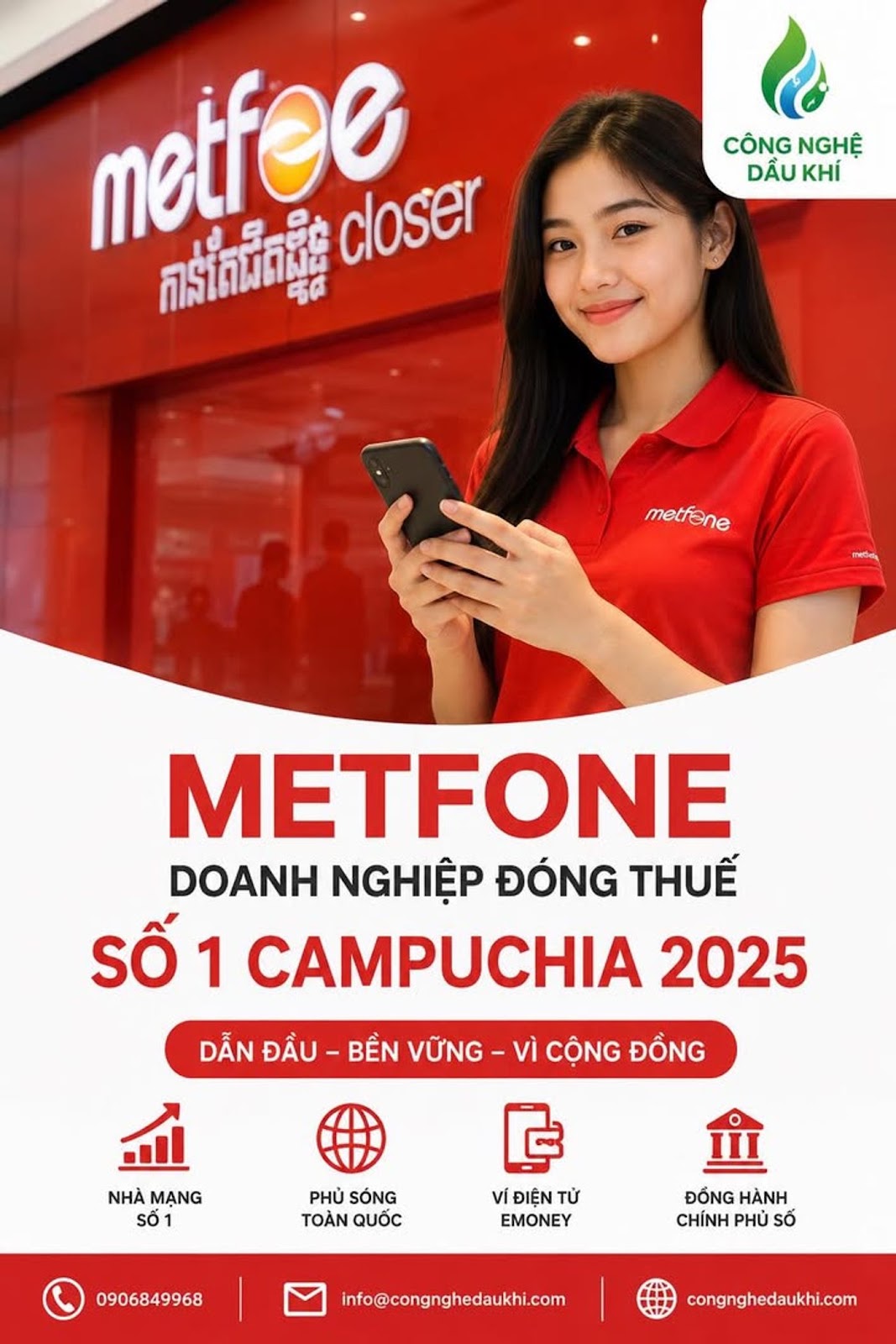Metfone của Viettel trở thành doanh nghiệp đóng thuế số 1 tại Campuchia năm 2025 🌏🔥