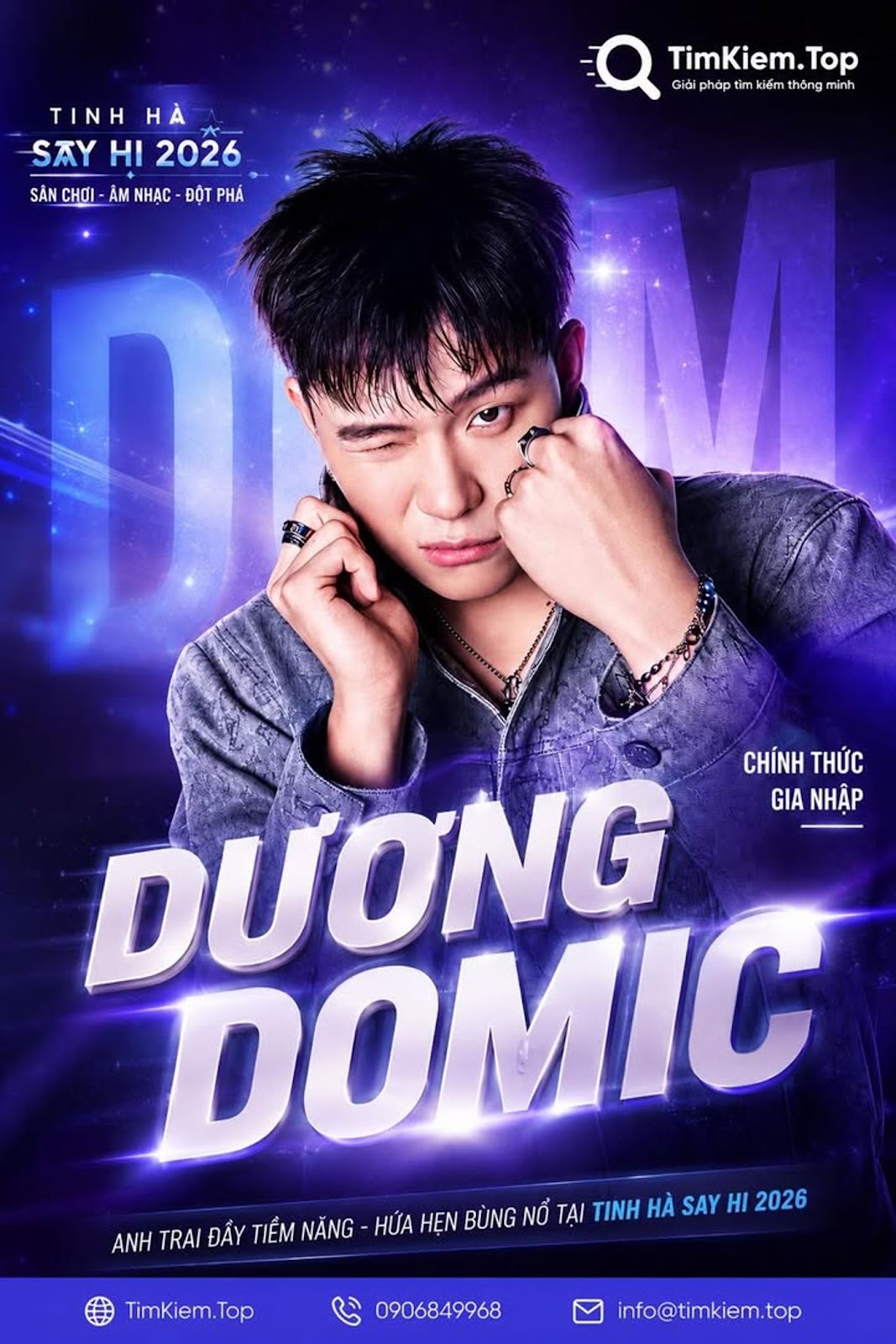 Dương Domic Chính Thức Gia Nhập Tinh Hà Say Hi 2026