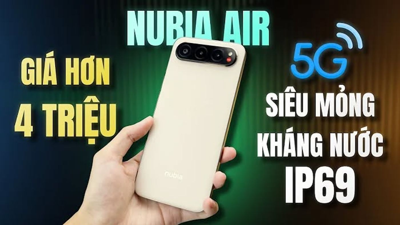 Đánh Giá Nubia Air Sau 2 Tháng - Hơn 4 Triệu Kháng Nước IP69, Có 5G, Hiệu Năng Đủ Mạnh!, via YouTube Video Feed https://timkiem.click/watch.php?hl=VN&v=7-GSwbegHro