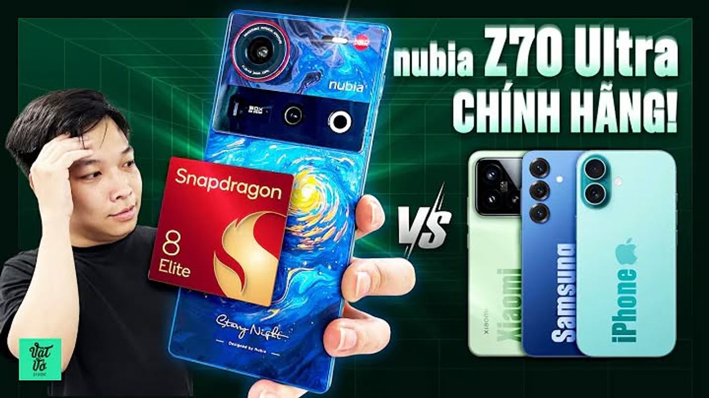 nubia Z70 Ultra bất ngờ bán chính hãng với 18 triệu: Có gì cạnh tranh với Samsung, iPhone, OPPO?, via YouTube Video Feed https://timkiem.click/watch.php?hl=US&v=iPO-ANE21vw