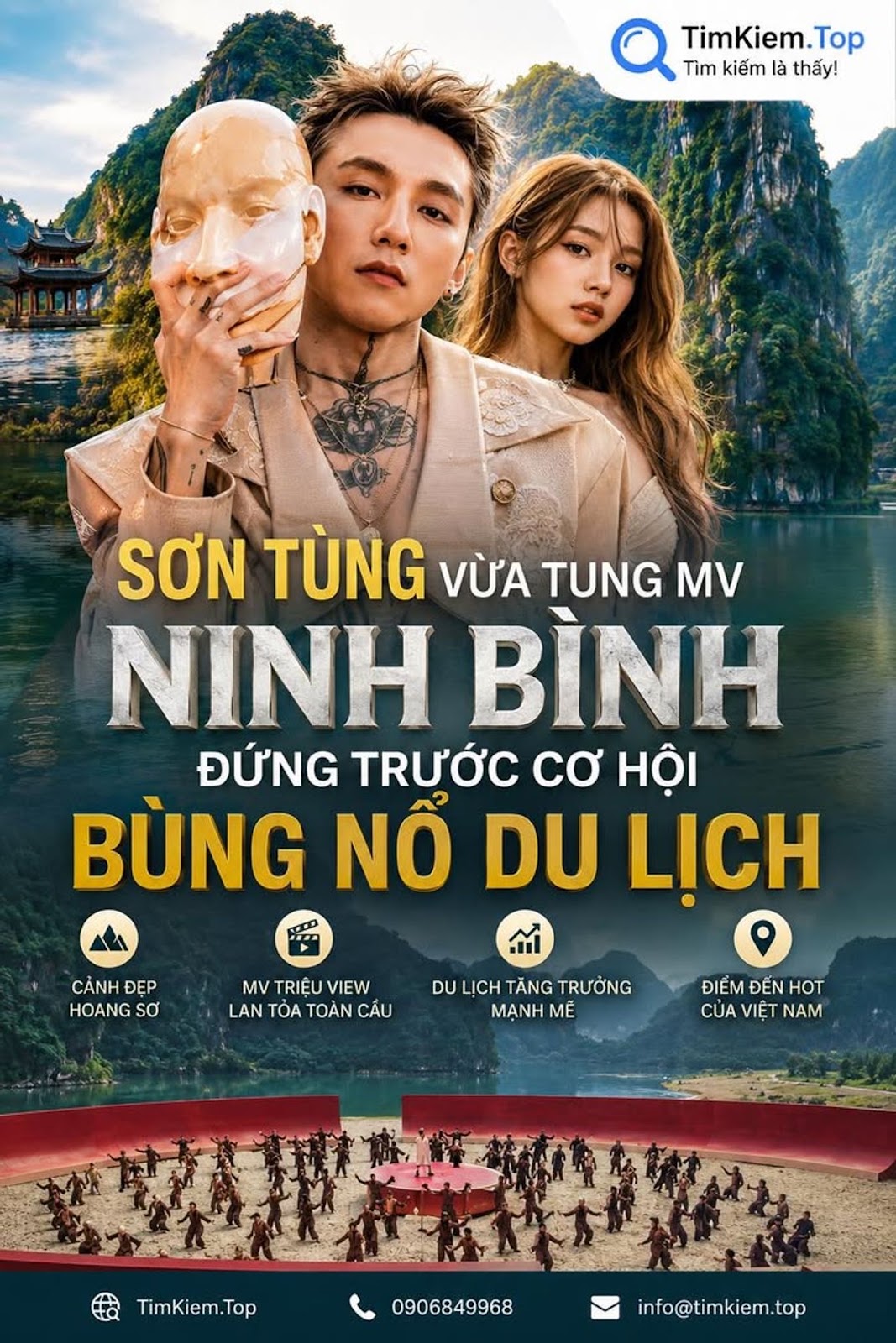 Sơn Tùng vừa tung MV, Ninh Bình đứng trước cơ hội bùng nổ du lịch chưa từng có