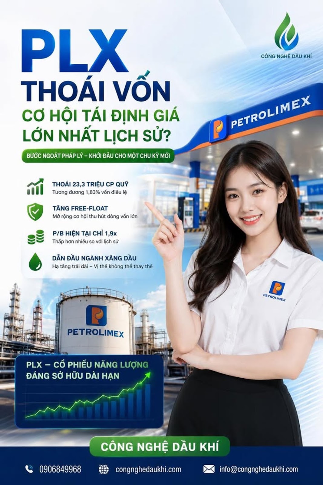 PLX THOÁI 23,3 TRIỆU CỔ PHIẾU QUỸ – BƯỚC NGOẶT PHÁP LÝ HAY KHỞI ĐẦU CHO MỘT CHU KỲ TÁI ĐỊNH GIÁ MỚI?