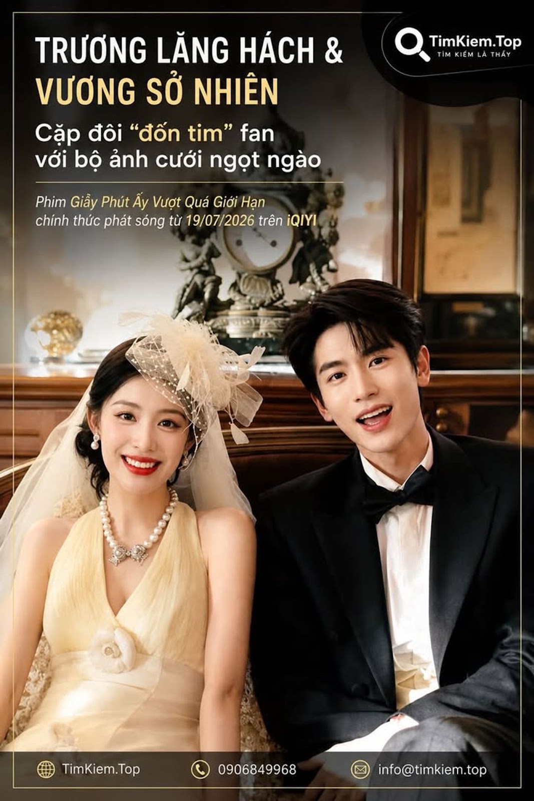Trương Lăng Hách và Vương Sở Nhiên gây chú ý với bộ ảnh cưới quảng bá phim Giây Phút Ấy Vượt Quá Giới Hạn #TruongLangHach #VuongSoNhien #GiayPhutAyVuotQuaGioiHan #iQIYI #PhimTrungQuoc #DramaTrung #LangMan #GiaiTri