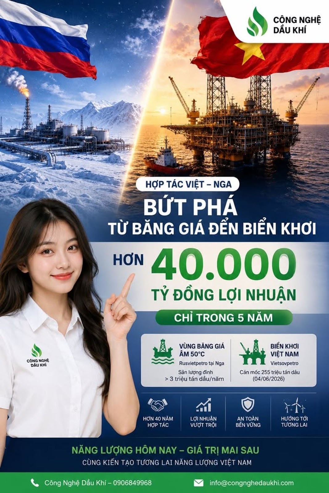 Zarubezhneft Và Petrovietnam Kiếm Hơn 40.000 Tỷ Đồng Trong 5 Năm, Câu Chuyện Thành Công Từ Vùng Băng Giá Âm 50 Độ Đến Biển Đông Việt Nam