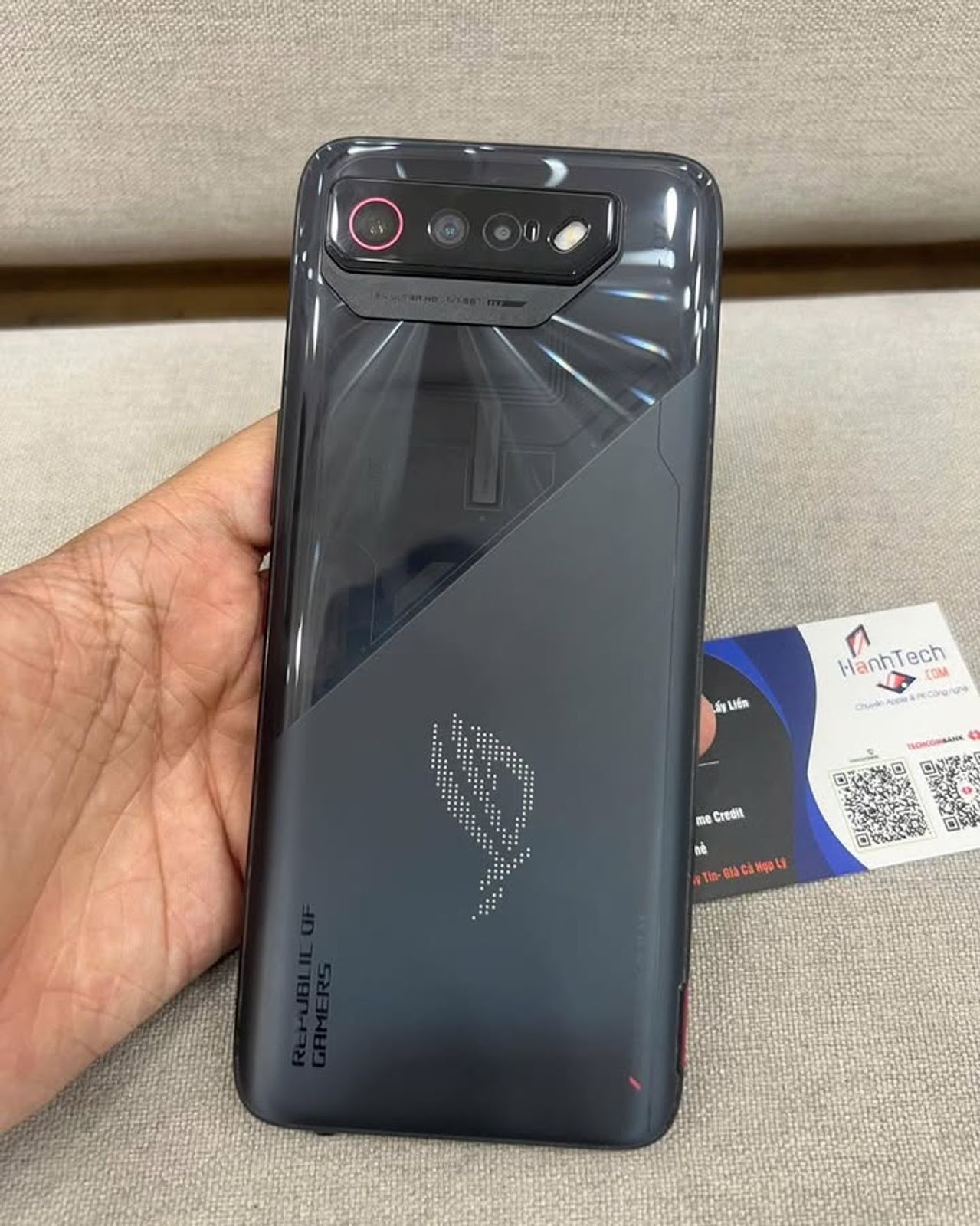🎮 𝗥𝗢𝗚 𝗣𝗵𝗼𝗻𝗲 𝟳 (ROGPhone 7) – 12/256GB & 16/512GB | Đủ Đen – Trắng, sẵn hàng tại Hạnh Tech 🔥