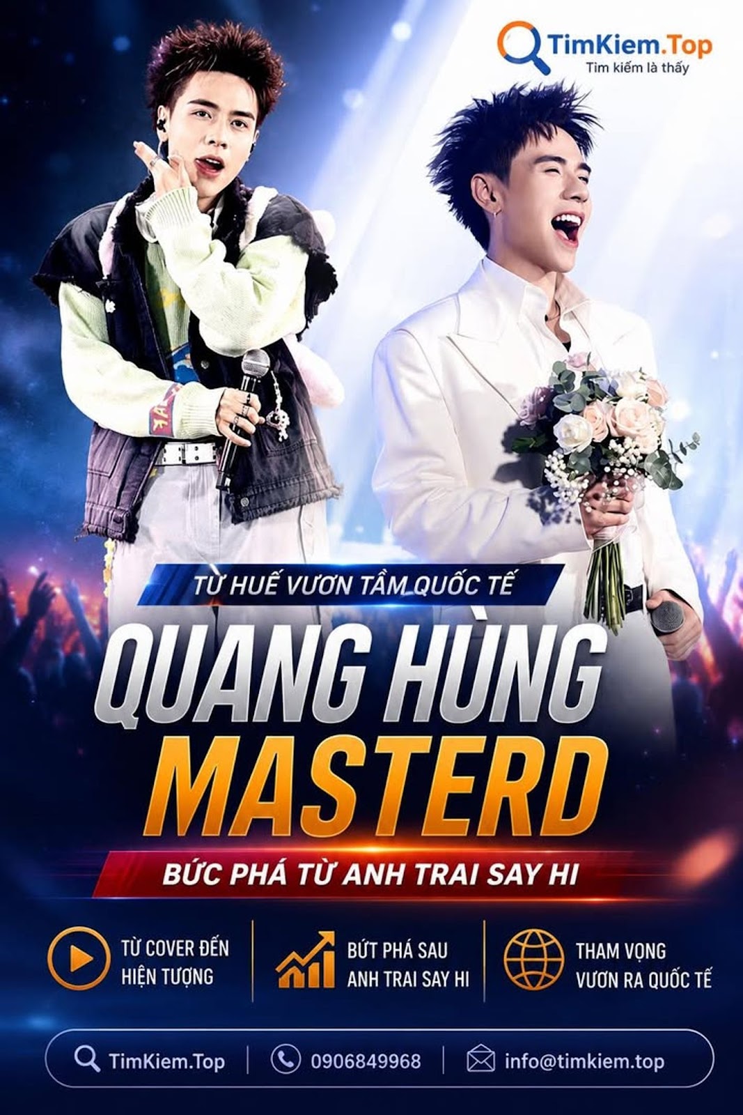 QUANG HÙNG MASTERD TỪ CHÀNG TRAI HUẾ ĐẾN THAM VỌNG VƯƠN RA QUỐC TẾ
