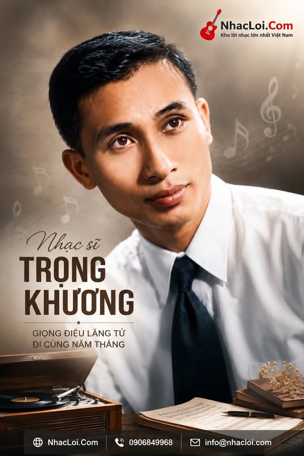 NHẠC SĨ TRỌNG KHƯƠNG – NGƯỜI NHẠC SĨ TÀI HOA ĐỨNG SAU CA KHÚC BẤT TỬ “BÁNH XE LÃNG TỬ”