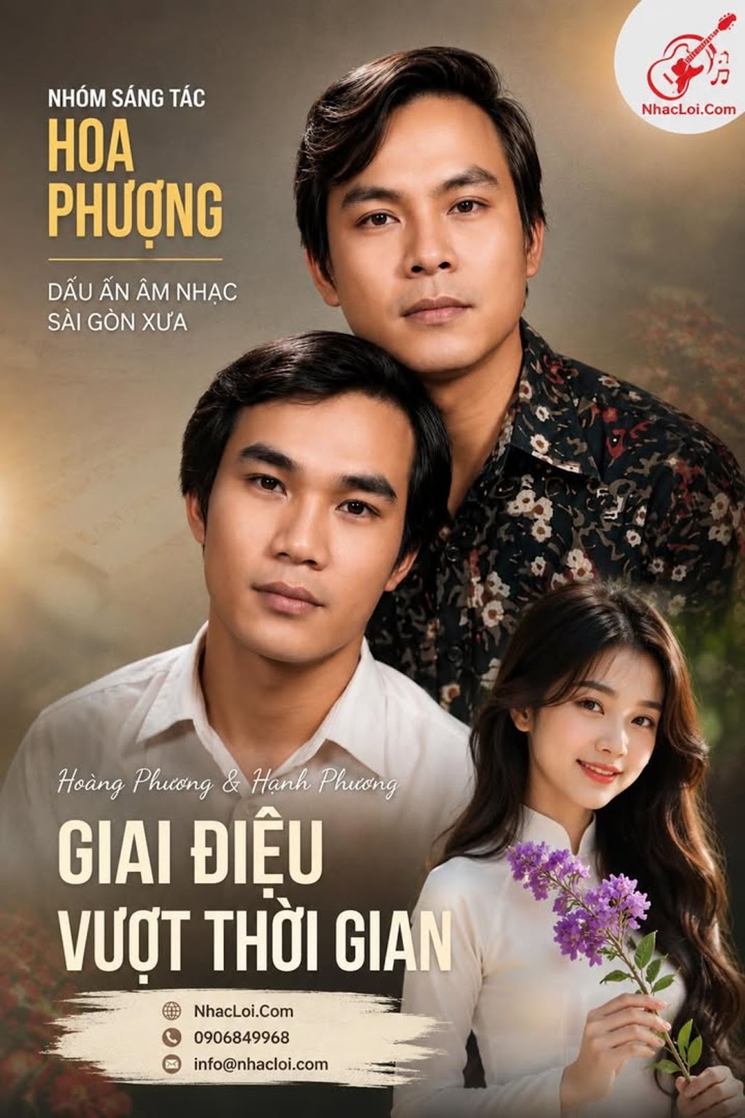 NHẠC SĨ HOÀNG PHƯƠNG VÀ HẠNH PHƯƠNG – HAI GƯƠNG MẶT TÀI HOA CỦA NHÓM SÁNG TÁC HOA PHƯỢNG