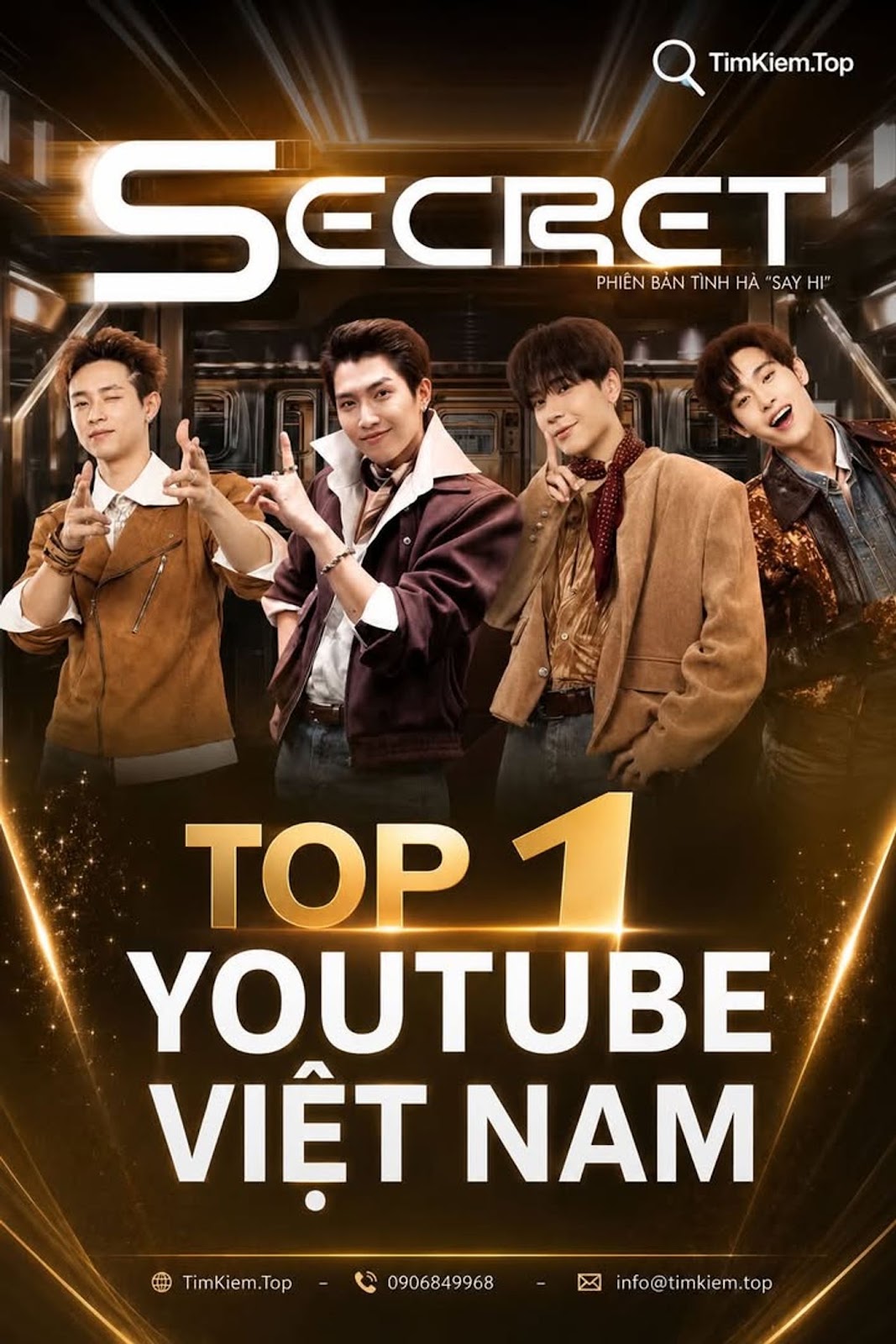 SECRET vươn lên vị trí số một YouTube Việt Nam, Quang Hùng MasterD cùng đồng đội tạo hiện tượng mới #SECRET #QuangHùngMasterD #CodyNamVõ #WrenEvans #CONGB #TinhHàSayHi #TrạmĐếnEm #YouTubeTrending #ÂmNhạcViệtNam #VPop