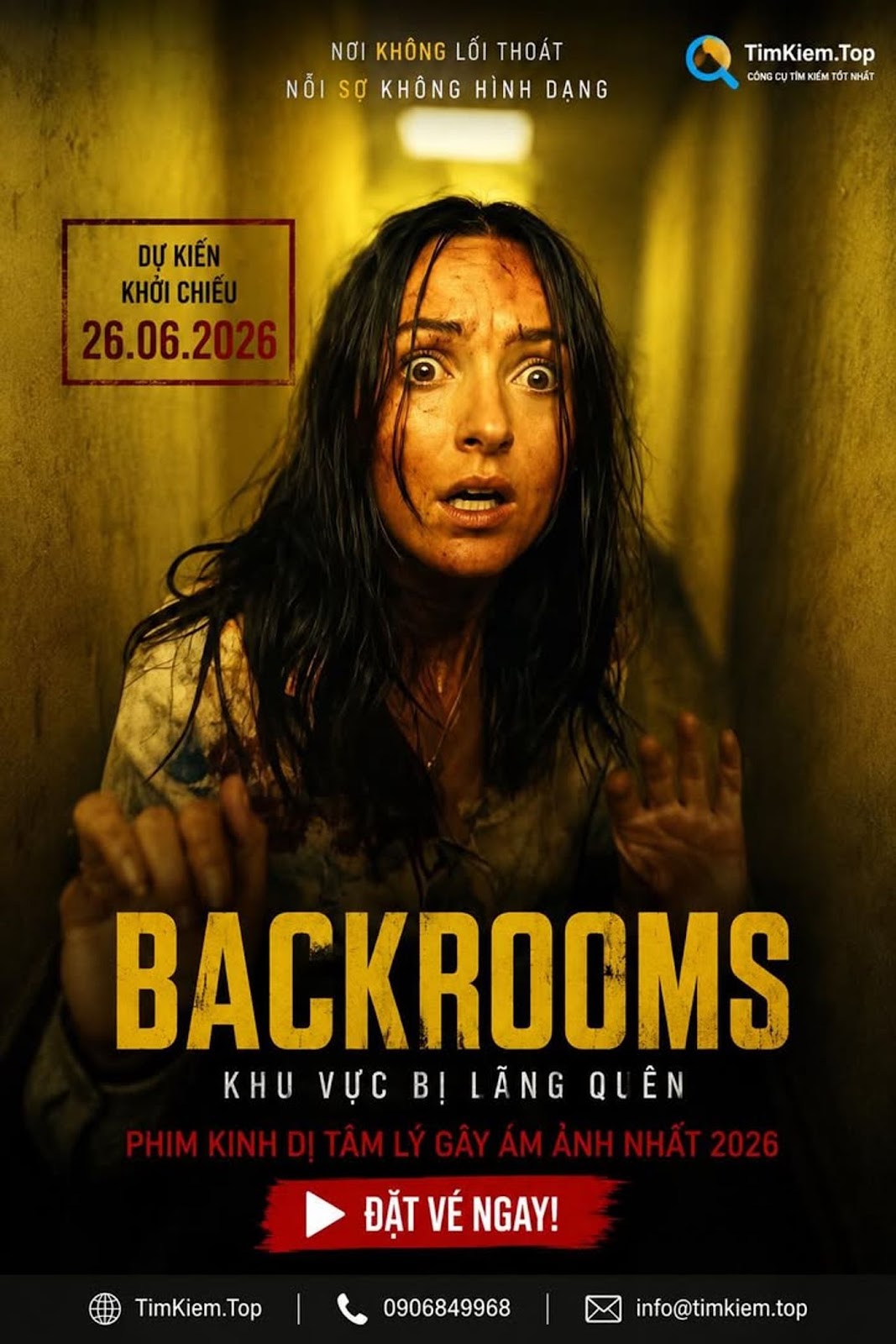 BACKROOMS CHÍNH THỨC ĐẾN VIỆT NAM, CƠN ÁC MỘNG INTERNET SẮP BƯỚC LÊN MÀN ẢNH RỘNG 🇻🇳