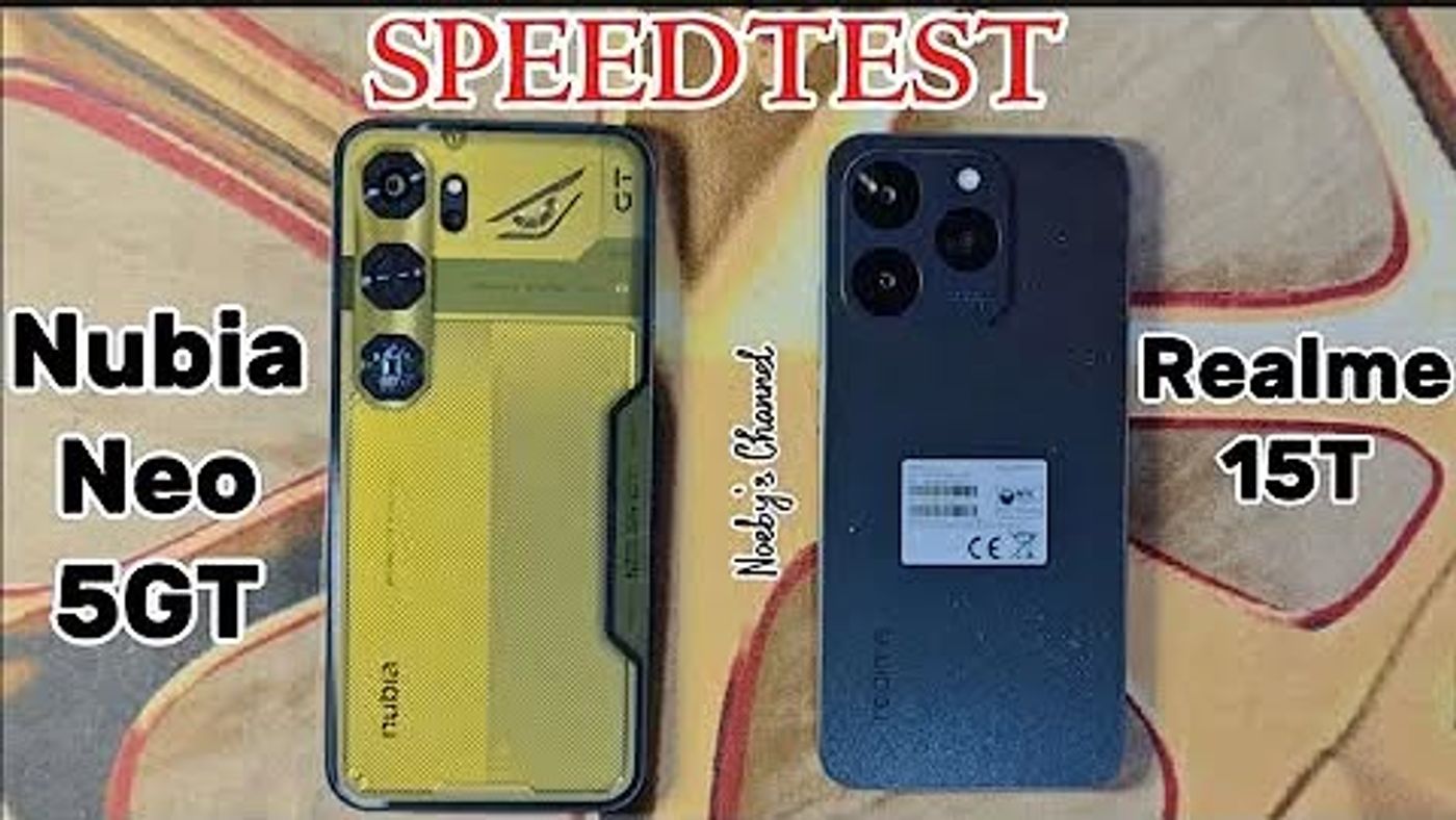 NUBIA NEO 5 GT vs REALME 15T | SPEED TEST , via YouTube Video Feed https://timkiem.click/watch.php?hl=US&v=6lLTyIS8lKg