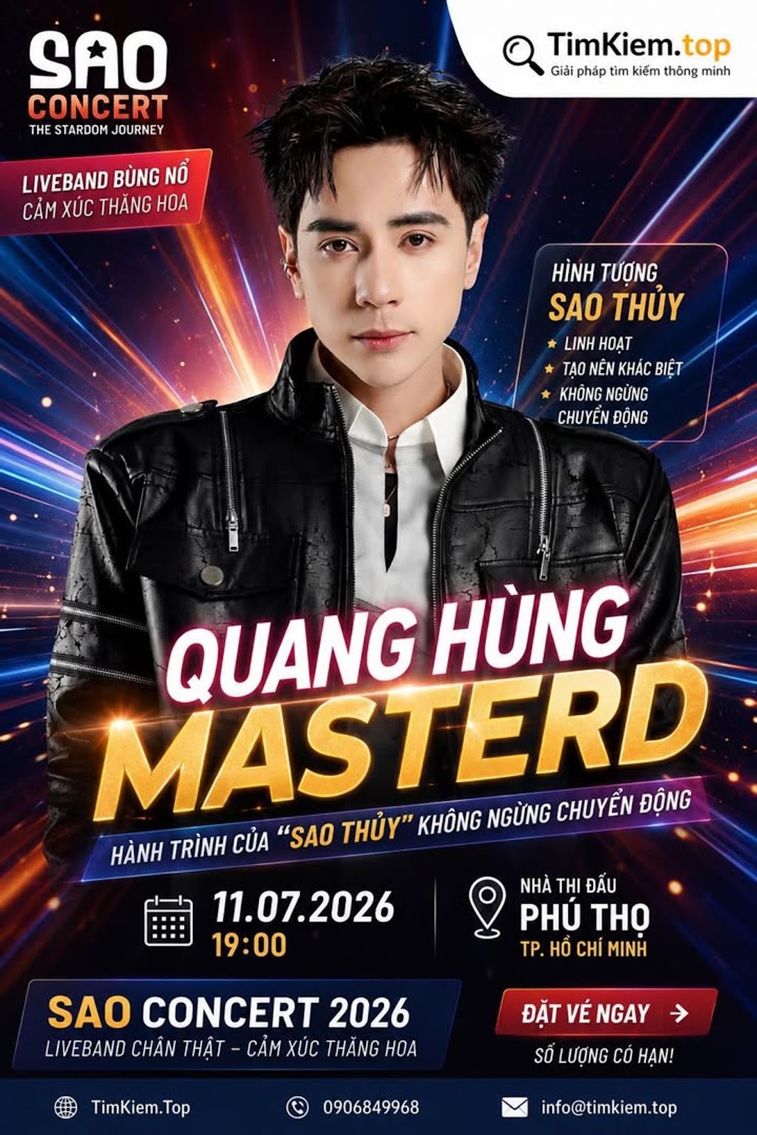 QUANG HÙNG MASTERD – HÀNH TRÌNH CỦA “SAO THỦY” KHÔNG NGỪNG CHUYỂN ĐỘNG