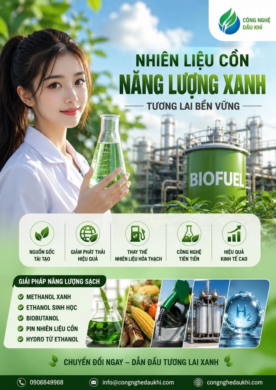 Nhiên Liệu Cồn 2026 Và Cuộc Đua Thay Đổi Tương Lai Năng Lượng Toàn Cầu

#CongNgh...