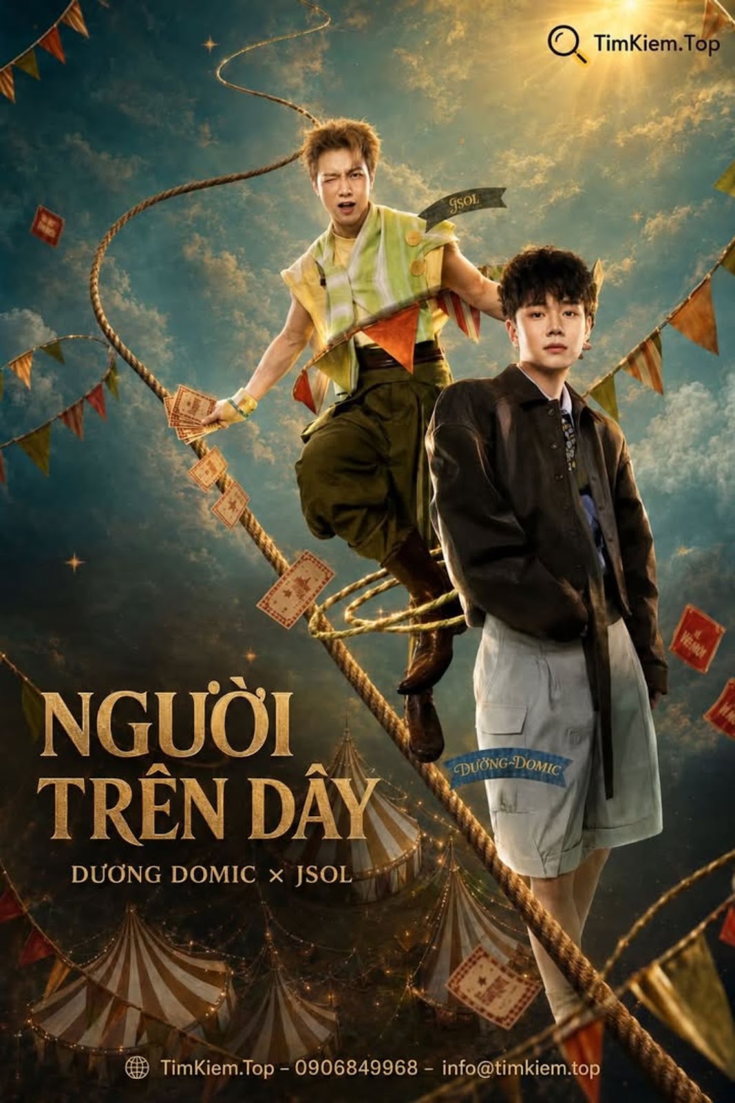 Người Trên Dây gây chú ý với Dương Domic, JSOL, Thể Thiên và Vương Bình tại Tinh Hà Say Hi #NgườiTrênDây #DươngDomic #JSOL #ThểThiên #VươngBình #TinhHàSayHi #TìnhThếNgười #RạpXiếcHappy #NhạcViệt #LiveStage