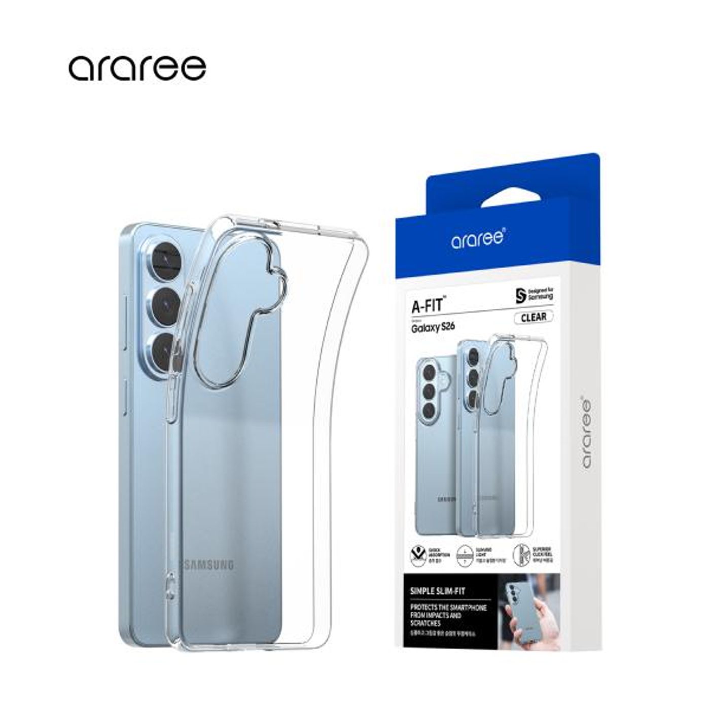 🔥 HOT DEAL SẢN PHẨM MỚI: Ốp lưng Samsung Galaxy S26 Araree A Fit Clear