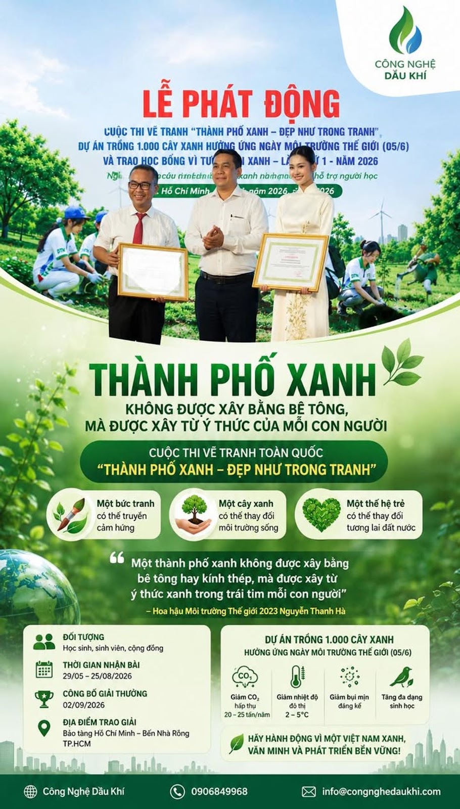 Thành Phố Xanh Không Được Xây Bằng Bê Tông, Mà Được Xây Từ Ý Thức Của Mỗi Con Ng...