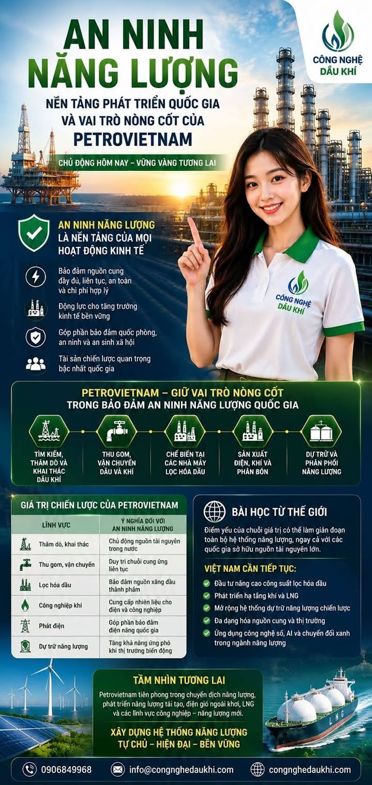 An ninh năng lượng – Nền tảng phát triển quốc gia và vai trò nòng cốt của Petrovietnam #Petrovietnam #AnNinhNăngLượng #DầuKhí #NăngLượng #LọcHóaDầu #PVN #NăngLượngViệtNam #ChuỗiGiáTrị #KinhTế #ThịTrườngDầuMỏ
