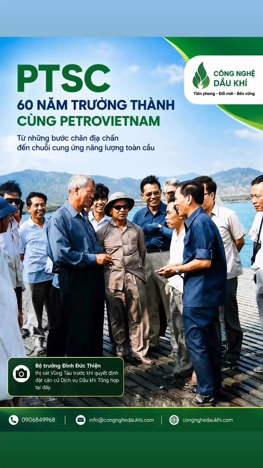 PTSC 60 năm trưởng thành cùng Petrovietnam, từ những bước chân địa chấn đến chuỗi cung ứng năng lượng toàn cầu