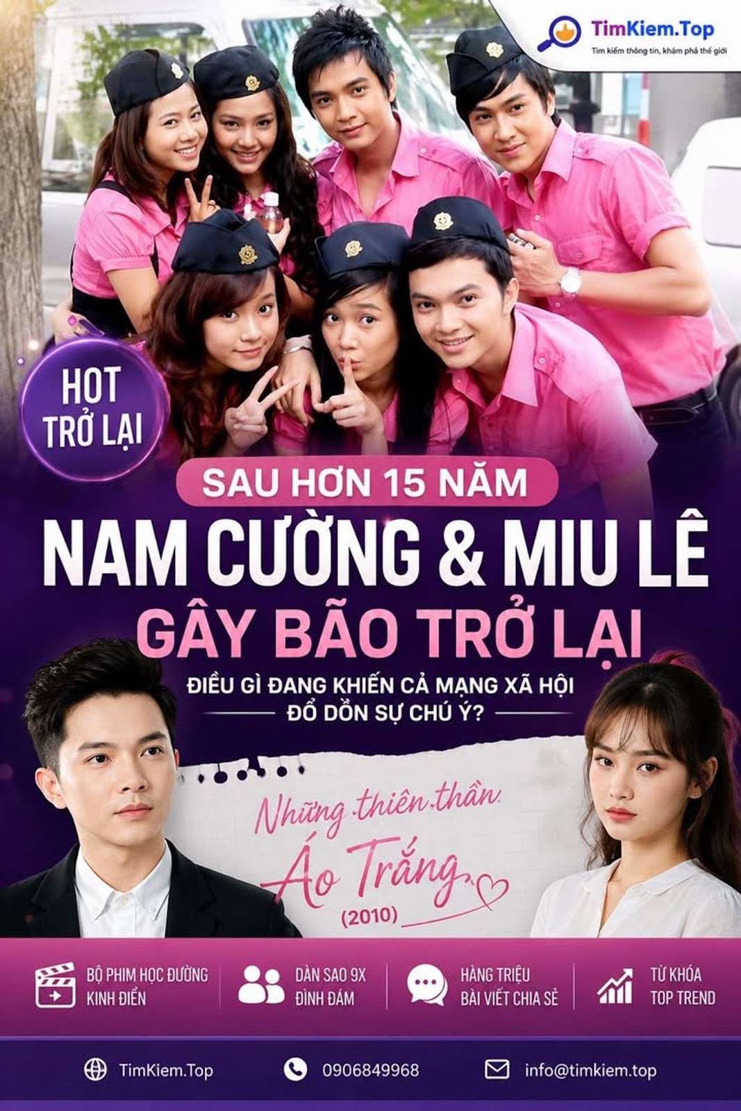 Nam Cường Và Miu Lê Bất Ngờ Gây Bão Trở Lại Sau Hơn 15 Năm, Điều Gì Đang Khiến Cả Mạng Xã Hội Đổ Dồn Sự Chú Ý?