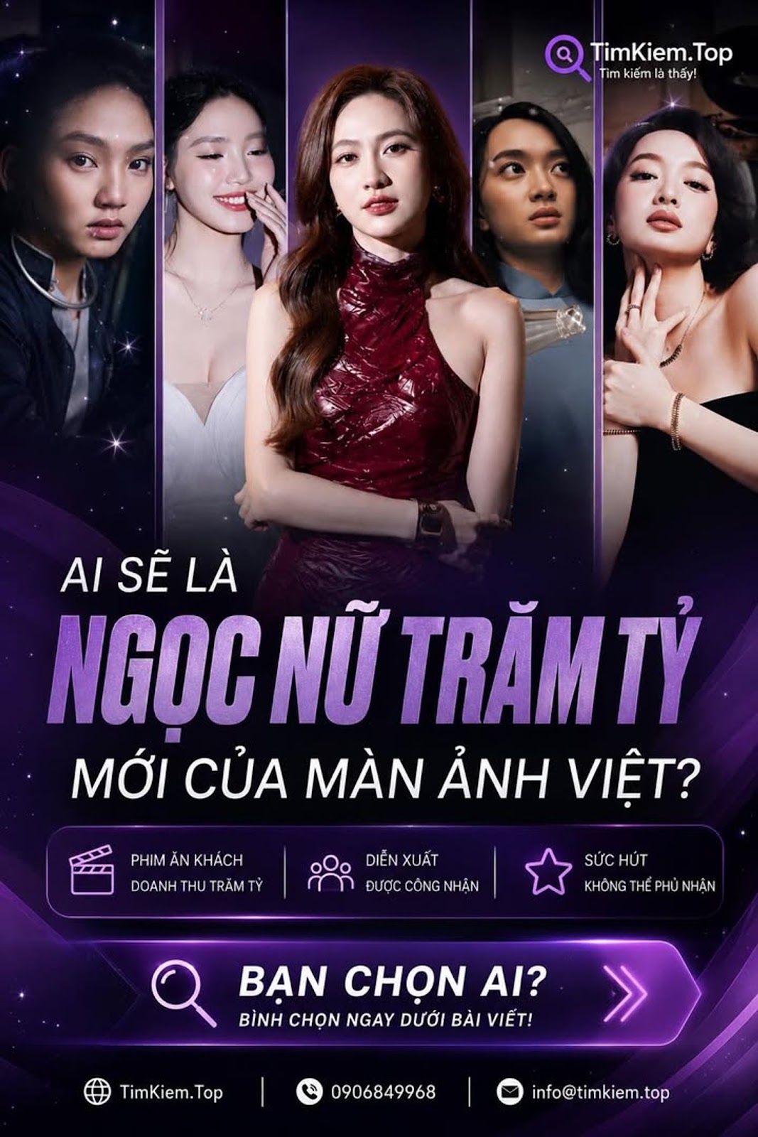 AI ĐANG LÀ “NGỌC NỮ TRĂM TỶ” MỚI CỦA MÀN ẢNH VIỆT?