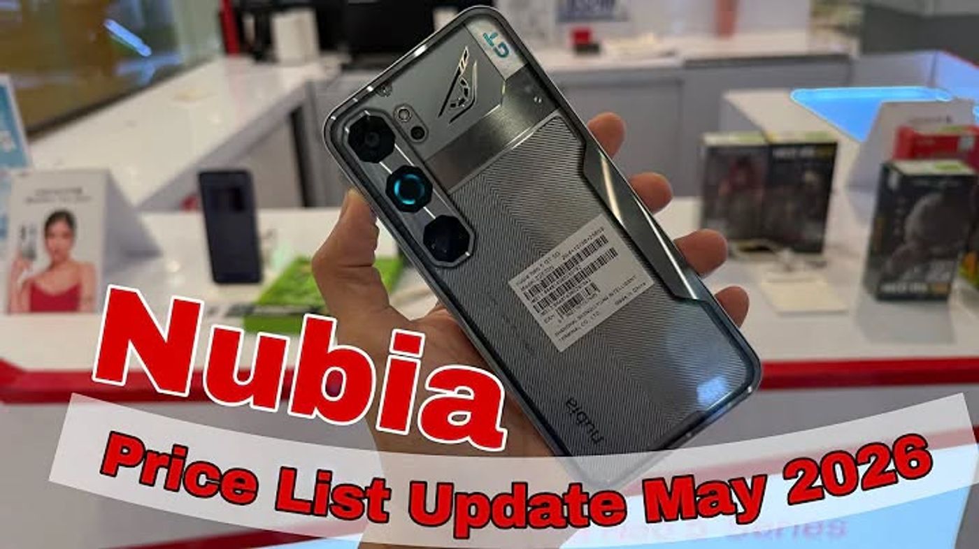 NUBIA NEO 5 SERIES, NUBIA V80 MAX SERIES & REDMAGIC 11 PRO – MAY 2026 PRICE LIST UPDATE