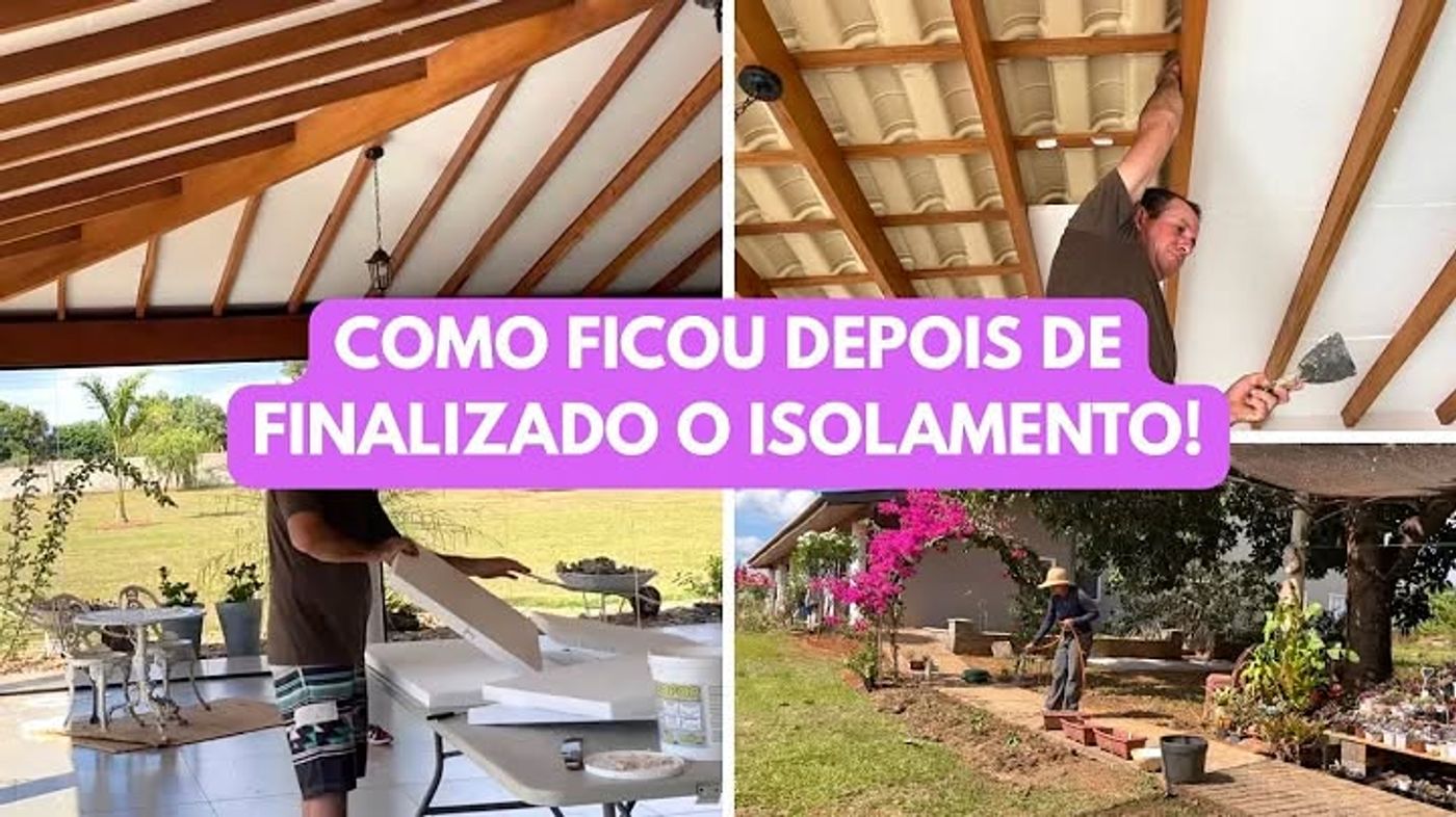 COMO FICOU O ISOLAMENTO TÉRMICO DA VARANDA? ÁREA GOURMET/ ROTINA NUBIA VIANA/ JARDIM NA CHÁCARA , via YouTube Video Feed https://timkiem.click/watch.php?hl=US&v=2St56hcJOSA