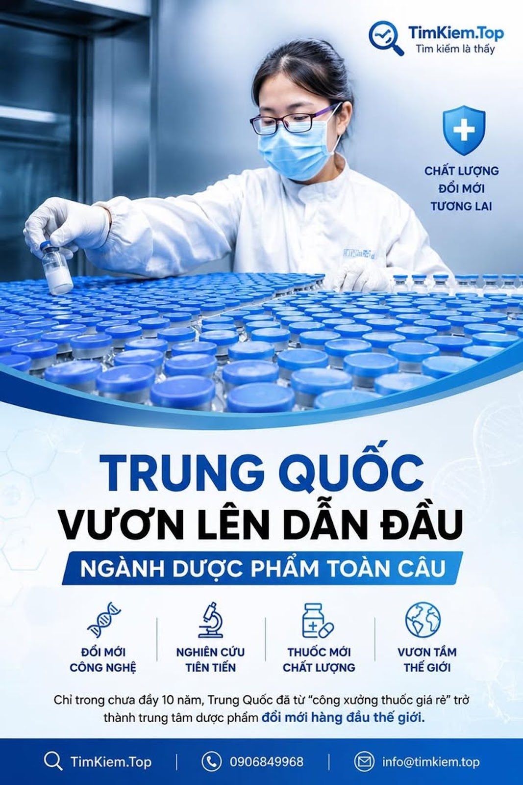 Trung Quốc Đang Viết Lại Luật Chơi Của Ngành Dược Phẩm Toàn Cầu