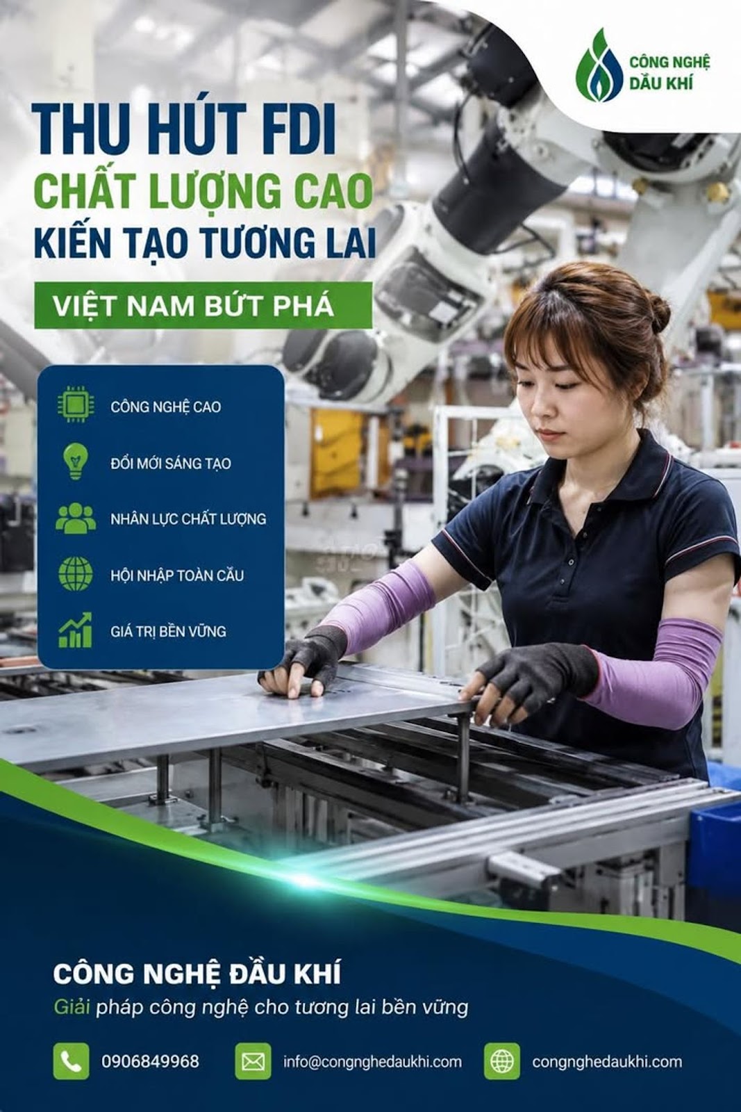 Thời Kỳ Thu Hút FDI Bằng Mọi Giá Đã Kết Thúc, Việt Nam Bước Vào Cuộc Chơi Chất Lượng Cao