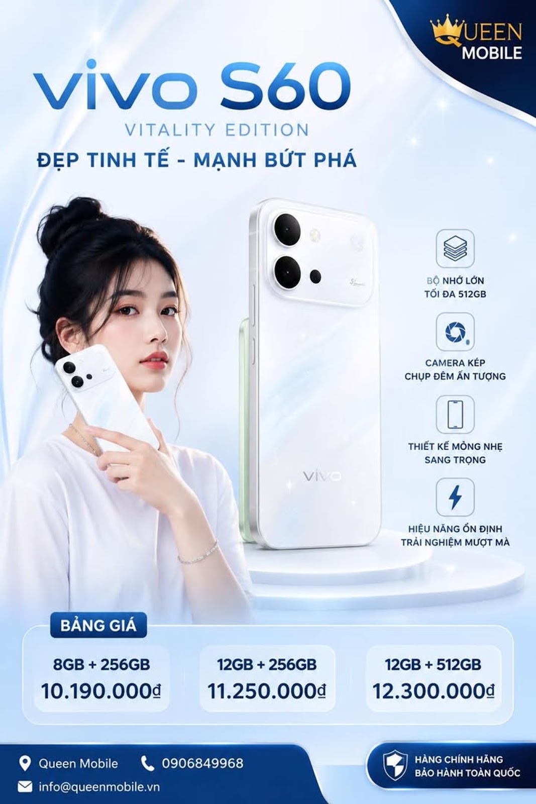 Trọn Bộ Giá Bán Vivo S60 Vitality Edition Xuất Hiện, Smartphone 512GB Giá Chỉ Hơn 12 Triệu Đồng Đang Khiến Thị Trường Dậy Sóng