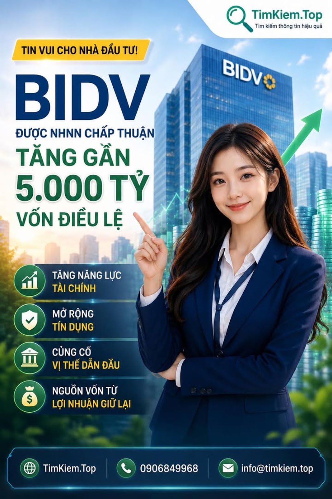 NHNN Chấp Thuận BIDV Tăng Gần 5.000 Tỷ Đồng Vốn Điều Lệ, Điều Gì Đang Diễn Ra Với Ngân Hàng Lớn Nhất Nhì Việt Nam?