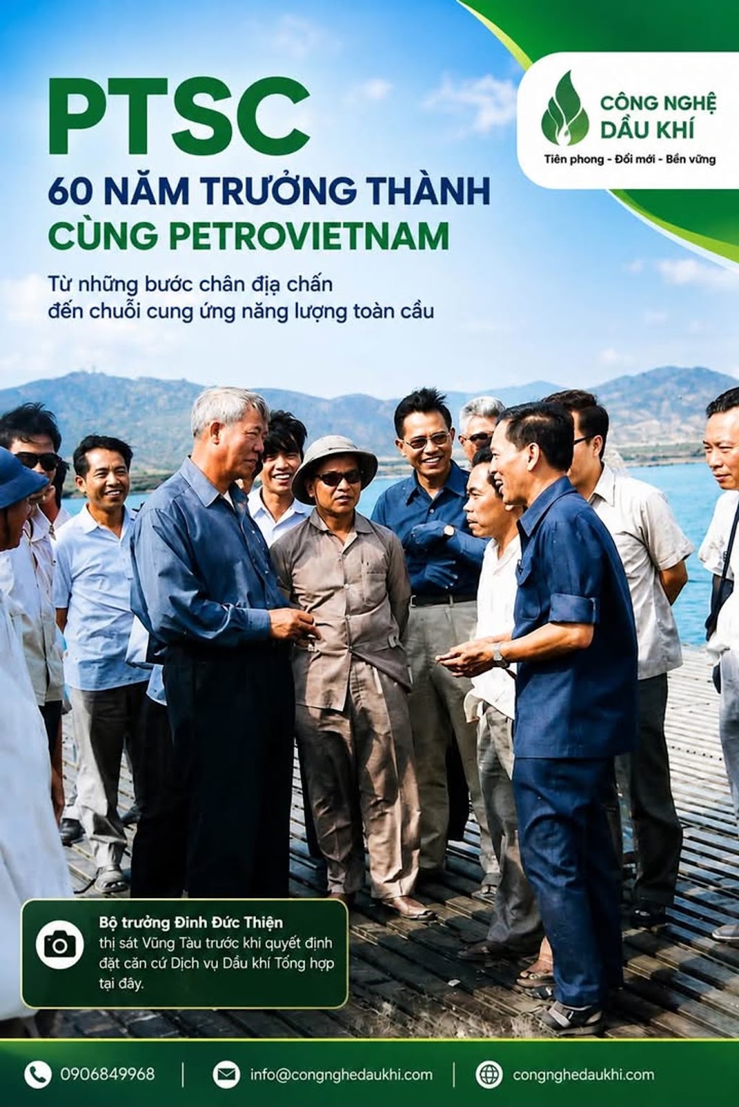 PTSC 60 năm trưởng thành cùng Petrovietnam, từ những bước chân địa chấn đến chuỗi cung ứng năng lượng toàn cầu