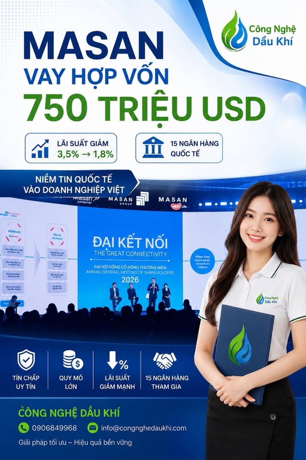 Masan Huy Động Thành Công Khoản Vay Hợp Vốn Tín Chấp 750 Triệu USD, Tín Hiệu Lớn Cho Niềm Tin Quốc Tế Vào Doanh Nghiệp Việt Nam