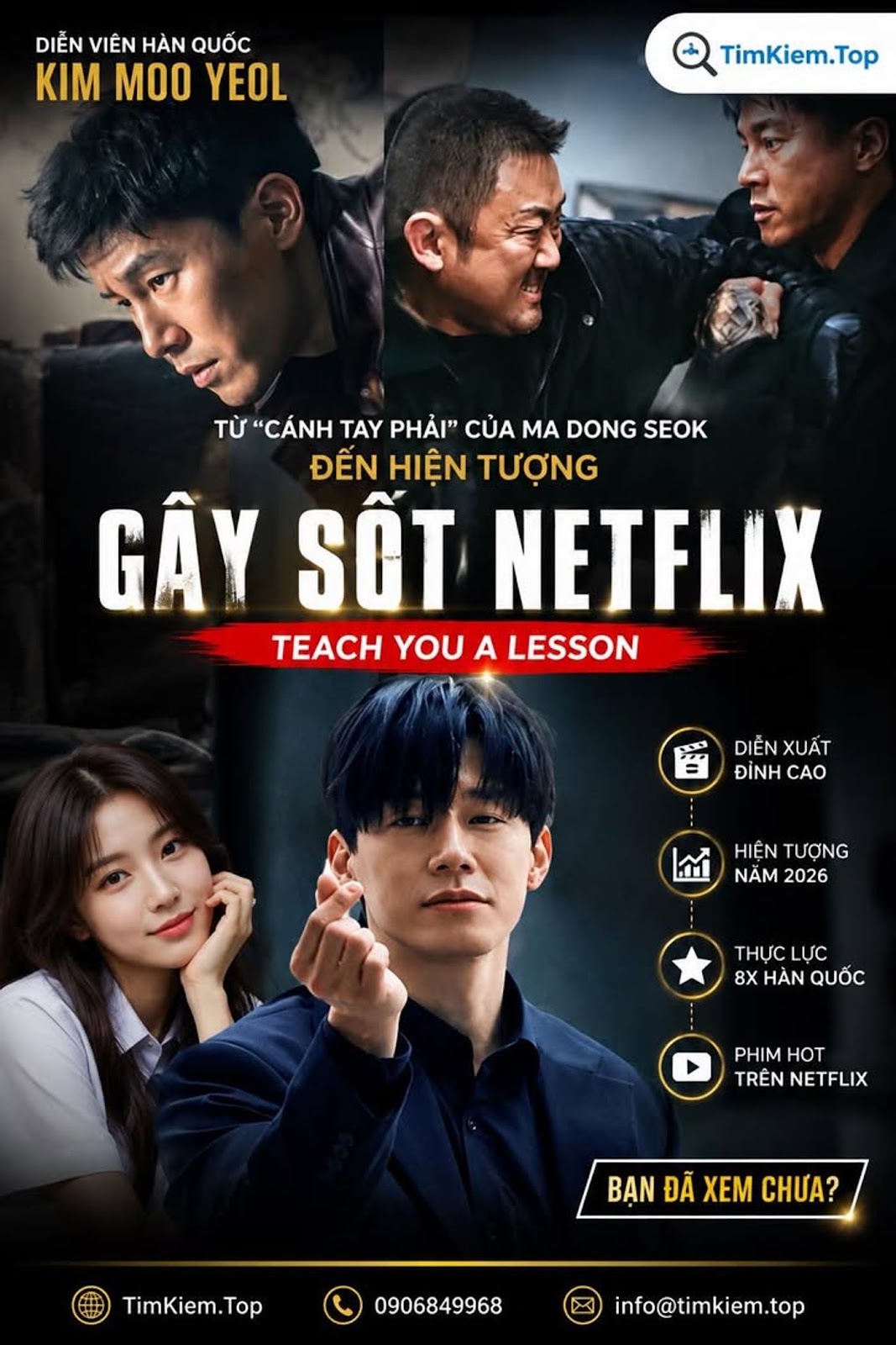Kim Moo Yeol Từ “Cánh Tay Phải” Của Ma Dong Seok Đến Hiện Tượng Gây Sốt Trên Netflix