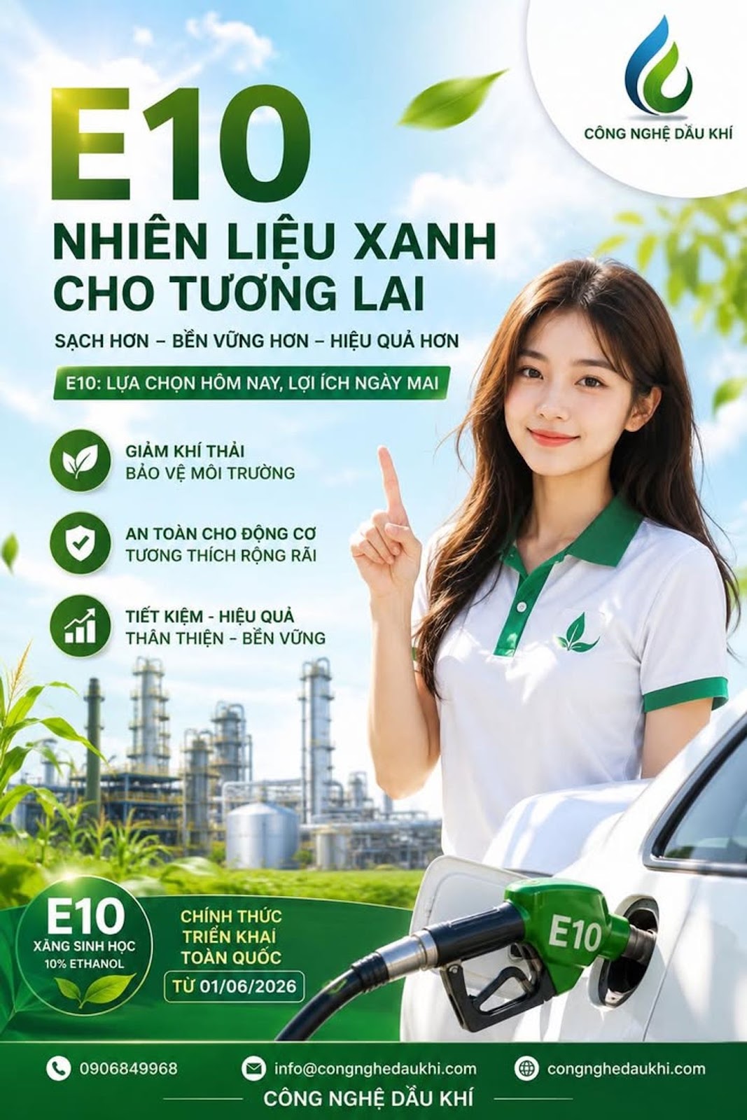 Nhiên Liệu E10 Đã Trở Thành Chính Sách Quốc Gia, Đây Là Thời Điểm Truyền Thông Mạnh Mẽ Nhất Cho Công Nghệ Dầu Khí