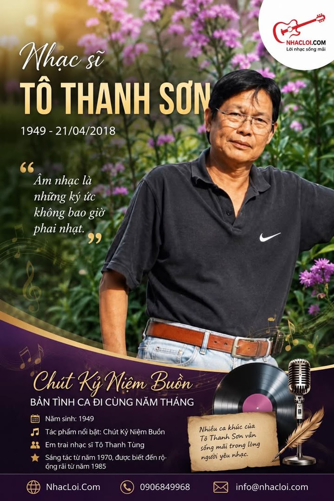 Tô Thanh Sơn Và Bi Kịch Của Người Nhạc Sĩ Viết Nên Chút Kỷ Niệm Buồn