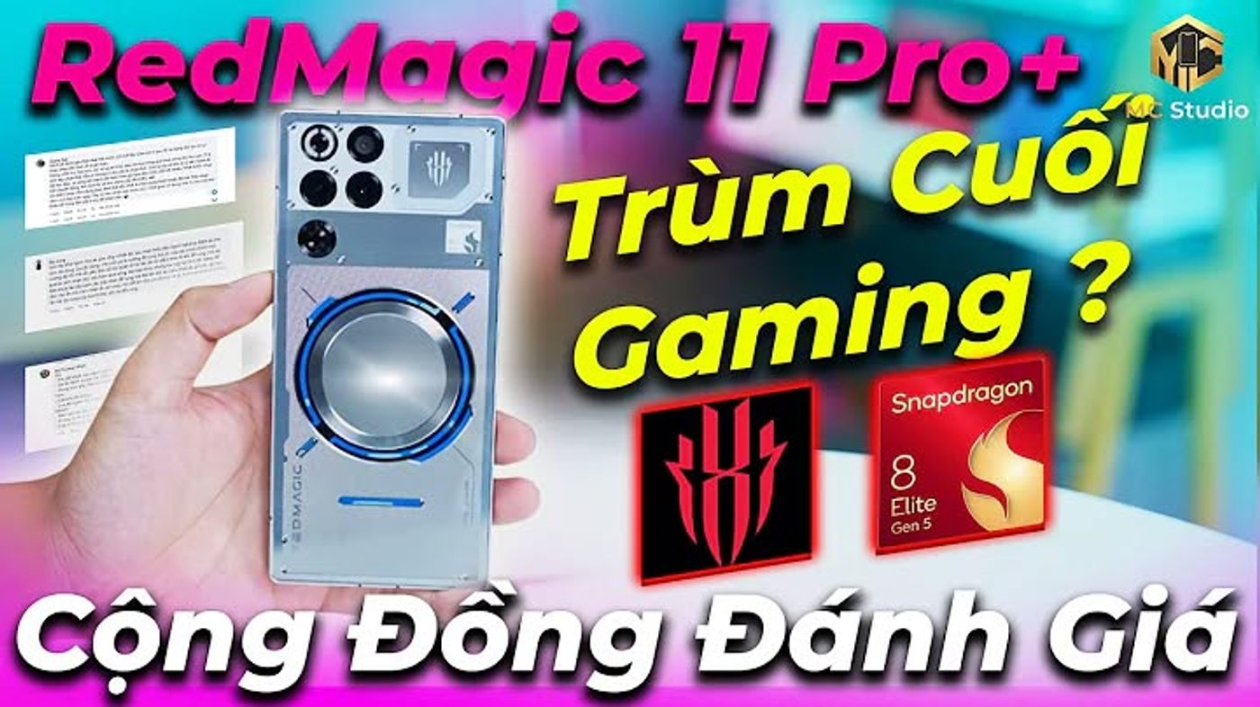 Cộng đồng người dùng đánh giá RedMagic 11 Pro - RedMagic 11 Pro Plus: Trùm cuối Gaming nhược điểm là, via YouTube Video Feed https://timkiem.click/watch.php?hl=VN&v=eHyq_KKnnjo