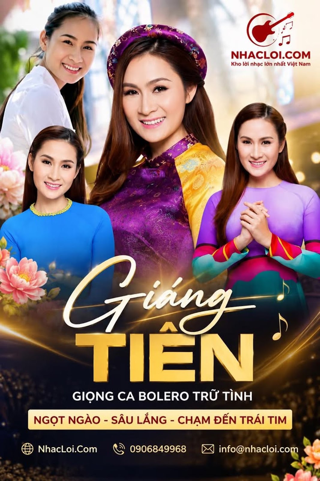 GIÁNG TIÊN TUỔI 43 – TỪ NHÓM NHẠC RUBY ĐẾN GIỌNG CA BOLERO ĐƯỢC HÀNG TRIỆU KHÁN GIẢ YÊU MẾN